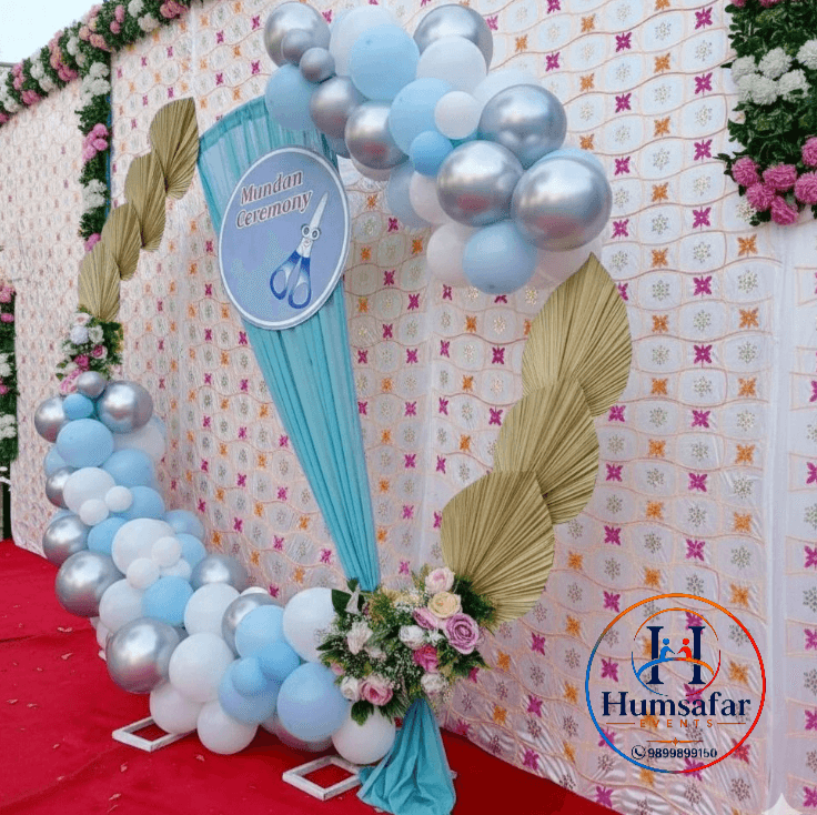 "My First Haircut" Mundan Decor
