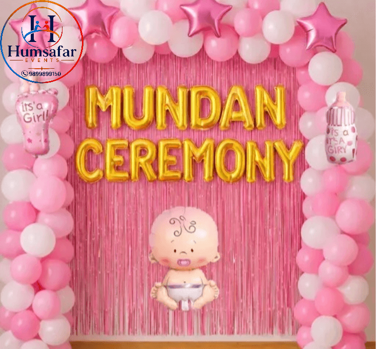 Greenery & Pastel Mundan Ceremony Decor