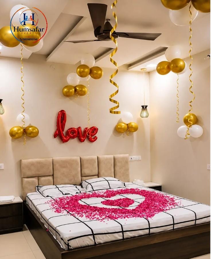 Golden Romance Bedroom Decor