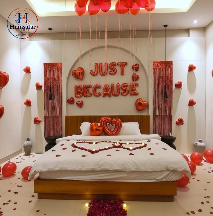 Romantic "Just Because" Bedroom Decor