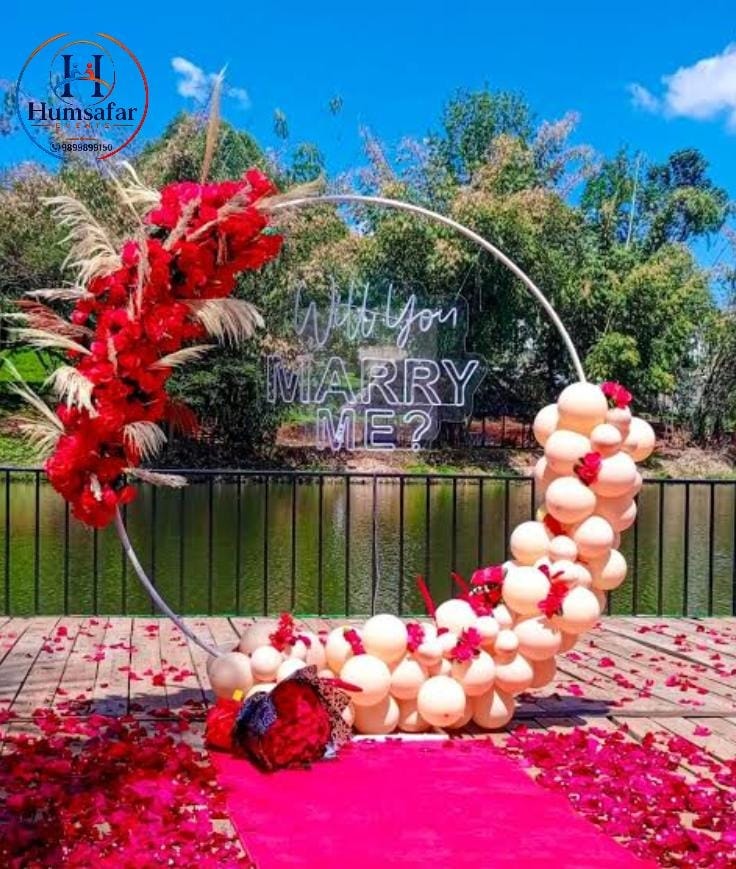 Lakeside Floral Hoop Proposal