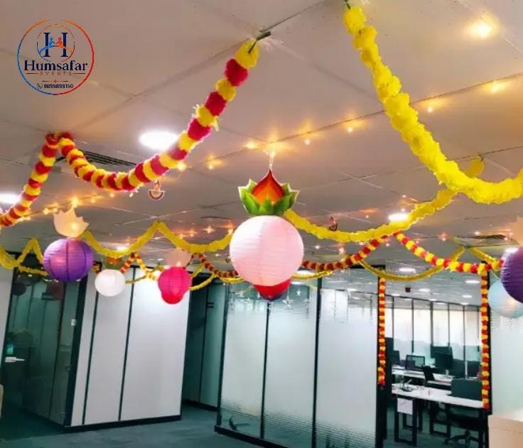 Festive Office Diwali Decor