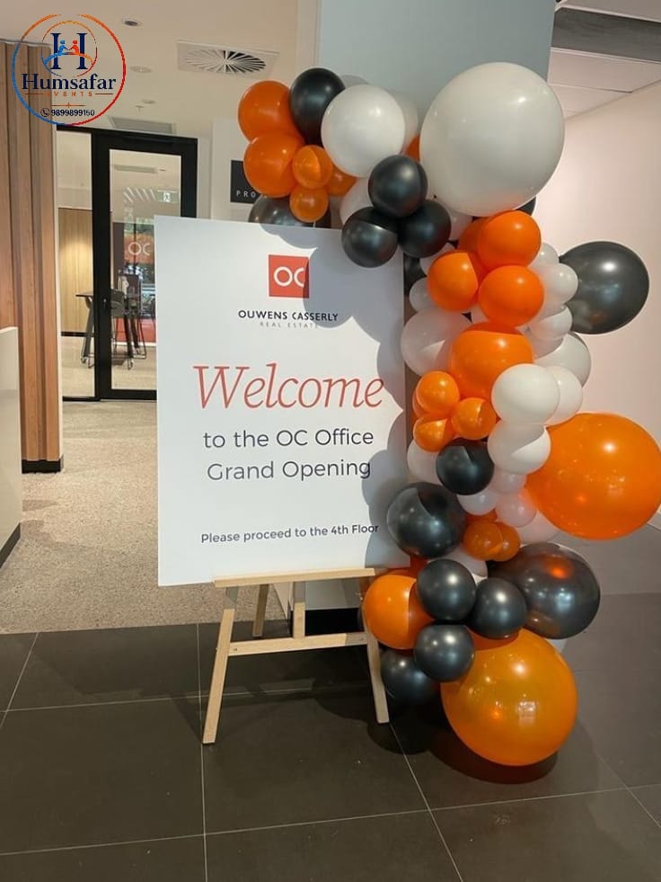 Grand Opening Welcome Easel