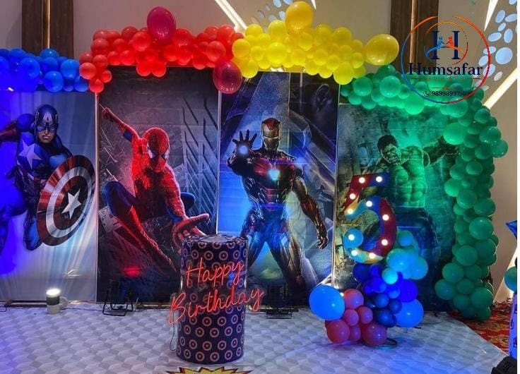 Marvel Cinematic 5th Birthday Stage