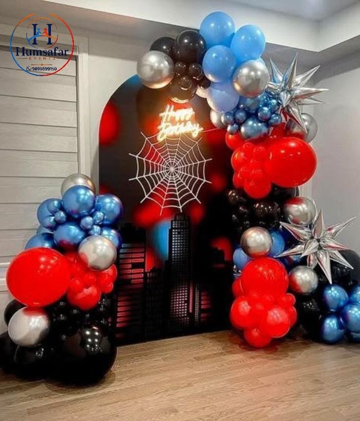 Midnight City Spider-Man Arch Display