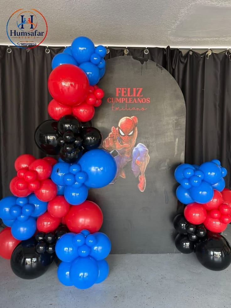 Emiliano's Chalk-Board Spider-Man Backdrop