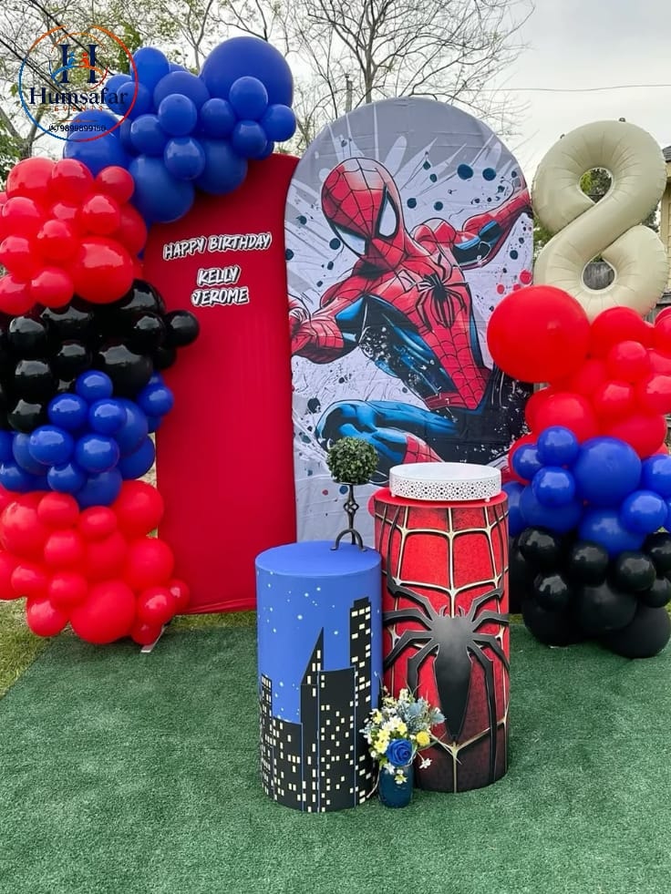 Kelly Jerome's 8th Birthday Outdoor Display
