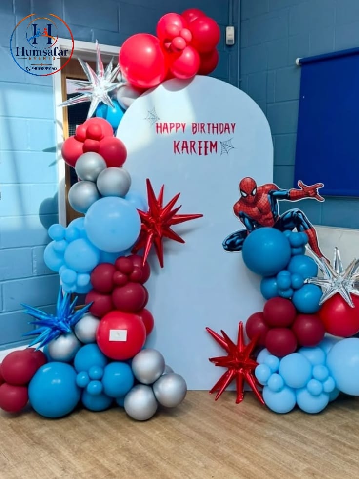 Kareem's Spider-Man Arch Backdrop
