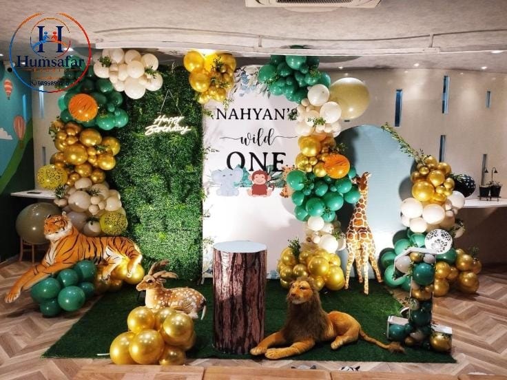  "Nahyan's Wild One" Forest & Grass Wall 