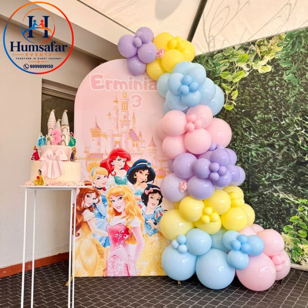 Erminia's 3rd Castle Birthday Theme