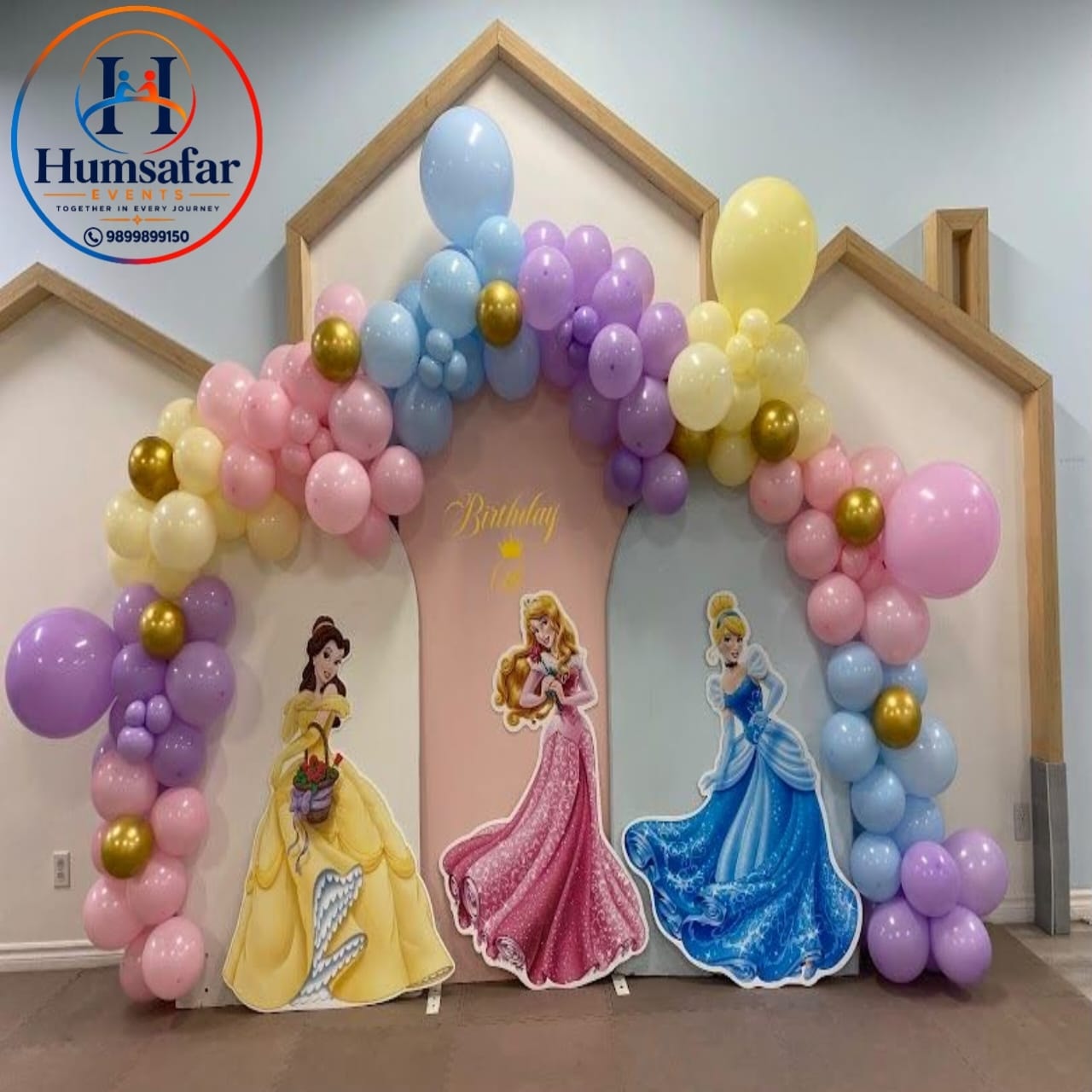 Royal Princess Archway Celebration
