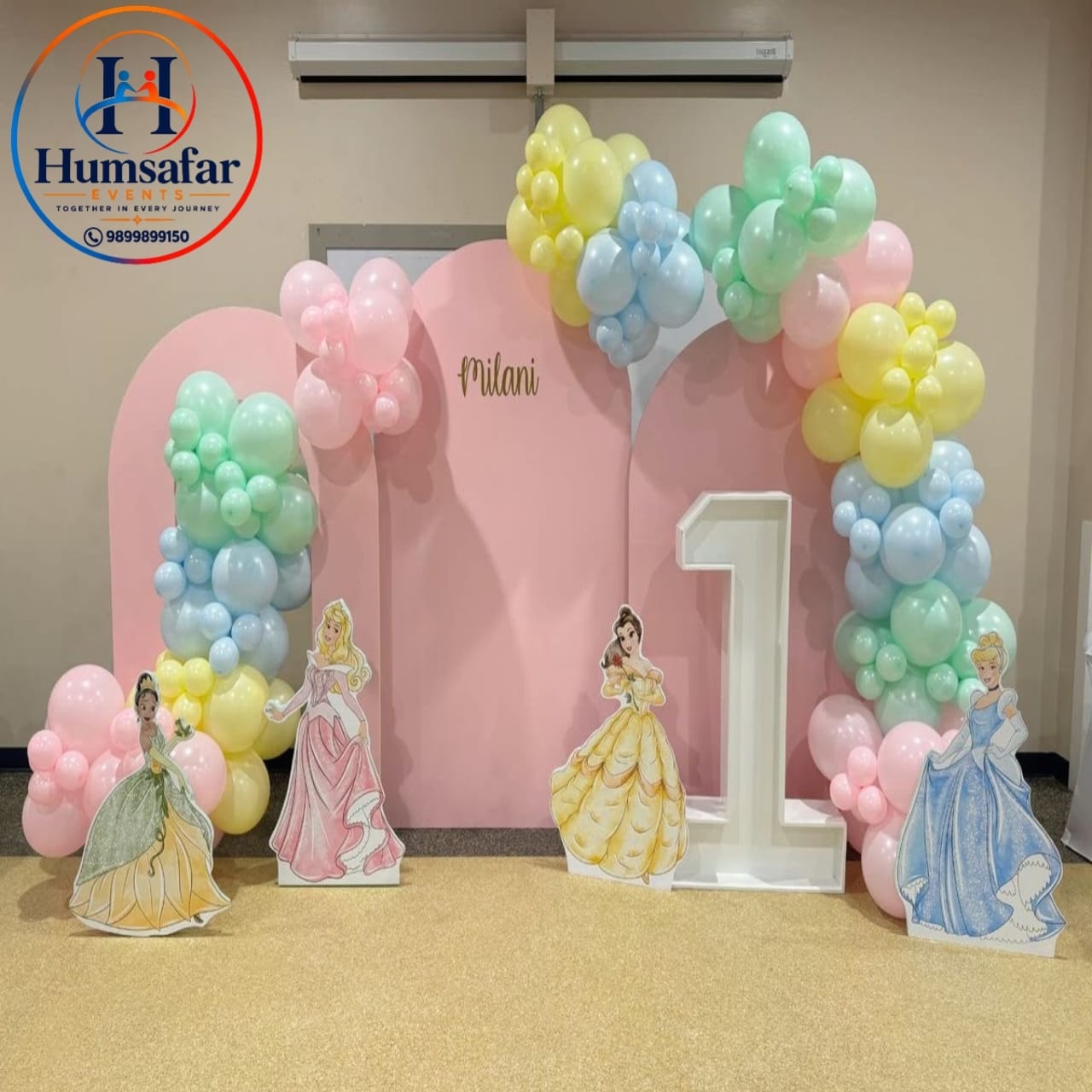 Milani's 1st Royal Princess Celebration