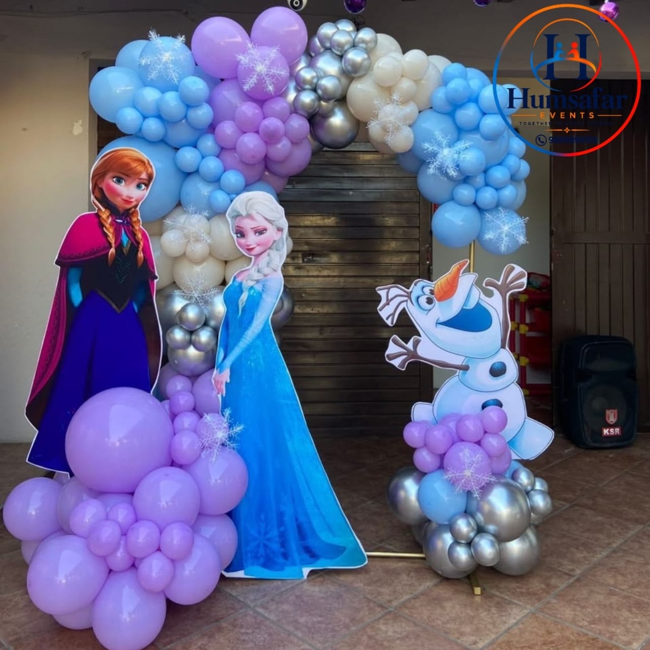 Frozen Winter Wonderland Archway